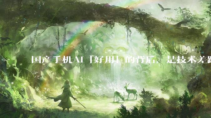 国产手机AI「好用」的背后，是技术差距还是文化差异？