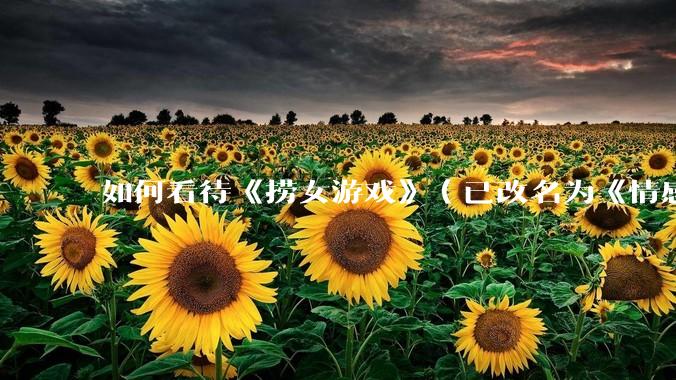 如何看待《捞女游戏》（已改名为《情感反诈模拟器》）定档 6 月 19 日？